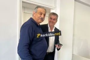 (Φωτορεπορτάζ Kerkida) Παπασταύρου, στα γραφεία της ΕΔΠΑ