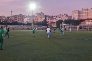 (Φώτος) Οι παλαίμαχοι του Ακρίτα στην Αθήνα-Φιλικό με τον Ατρόμητο 