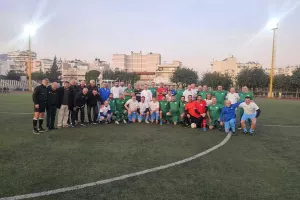 (Φώτος) Οι παλαίμαχοι του Ακρίτα στην Αθήνα-Φιλικό με τον Ατρόμητο 