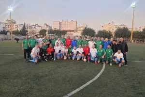 (Φώτος) Οι παλαίμαχοι του Ακρίτα στην Αθήνα-Φιλικό με τον Ατρόμητο 