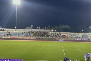 (Βίντεο-Φώτος kerkida) ΑΣΤΑΜΑΤΗΤΟΙ παρά την βαριά ήττα οι ΑΕΛίστες