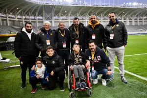 (Φώτος) ΑΕΛ: "Ομάδα που προάγει το ήθος και την ενότητα στον αθλητισμό"