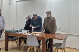 Έκοψαν βασιλόπιτα στον Διγενή (φώτος)