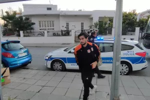 (Φώτος kerkida) Η άφιξη της Καρμιώτισσας