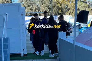 Στο Δασάκι η ΑΕΛ (φώτος Kerkida) 