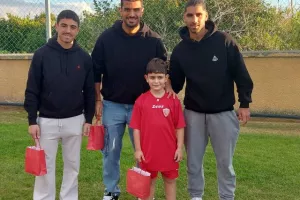 Κοπή πίτας στις ακαδημίες της Νέας Σαλαμίνας με ΔΣ και Ταραπουλούζη