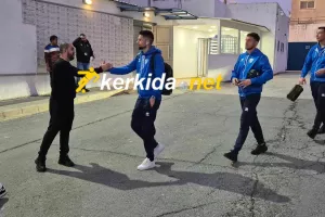 Προεδρική... υποδοχή στο ΠΑΠ (φώτος Kerkida) 