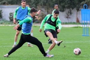 Πράσινα... κλικς από την προπόνηση
