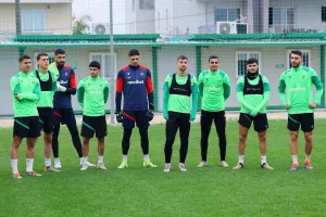 Πράσινα... κλικς από την προπόνηση