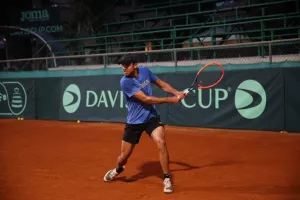 Davis Cup: Με ανατροπή ο Ευσταθίου έδωσε το έναυσμα για πρόκριση