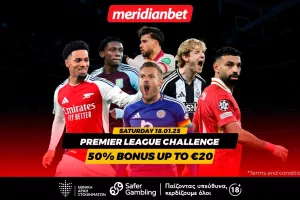Premier League Challenge: Ευκαιρία να ποντάρεις, ευκαιρία να πάρεις πίσω… χρήμα - Πάρε μπόνους εύκολα και απλά!  