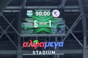 Άρης-Εθνικός Άχνας: Ήταν να μην δεχθεί γκολ/"Αγρίεψε"... και έριξε 6αρα! (φώτος)