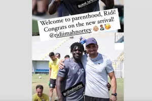 Ευχές στον Ridi για το χαρμόσυνο νέο