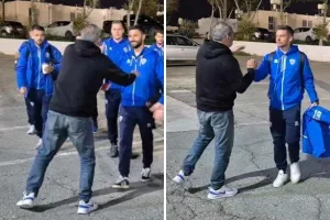 Υποδέχθηκε την αποστολή 