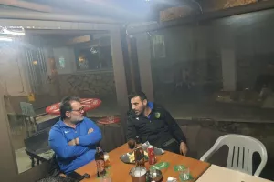 Παρέθεσε γεύμα ο πρόεδρος (φώτος)