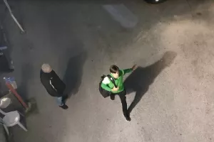 (ΦΩΤΟΣ kerkida) H άφιξη της Ομόνοιας 