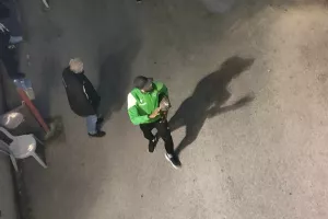 (ΦΩΤΟΣ kerkida) H άφιξη της Ομόνοιας 