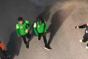 (ΦΩΤΟΣ kerkida) H άφιξη της Ομόνοιας 