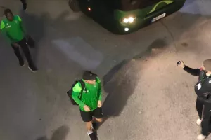 (ΦΩΤΟΣ kerkida) H άφιξη της Ομόνοιας 