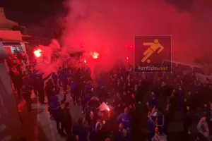(ΒΙΝΤΕΟ-Φώτος Kerkida) "Καυτή" ατμόσφαιρα για την αποστολή της "Κυρίας"