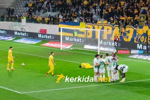 ΓΚΟΛ η Ομόνοια με Εράκοβιτς/Διαμαρτύριες για φάουλ από την ΑΕΛ