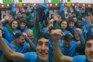 (Βίντεο) Τα πανηγύρια μετά την τριάρα! 
