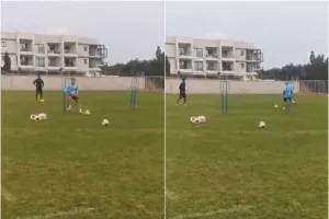 Έβαλε τα βυσσινί και... έπιασε δουλειά ο Museliani (Βίντεο)