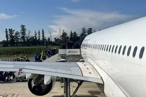 ΩΡΑ 10:21 πέταξε τώρα η αποστολή για Σλοβενία (ΦΩΤΟΣ)