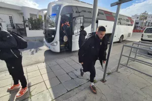 (ΦΩΤΟΣ) Η άφιξη της Καρμιώτισσας 