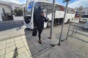 (ΦΩΤΟΣ) Η άφιξη της Καρμιώτισσας 