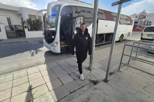 (ΦΩΤΟΣ) Η άφιξη της Καρμιώτισσας 