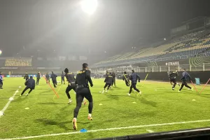 (Βίντεο/Φώτος kerkida) H προπόνηση του ΑΠΟΕΛ στο "Stadion Z'dežele"