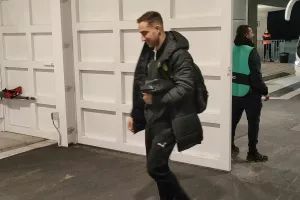 (Φώτος Kerkida) Η άφιξη της ΑΕΚ
