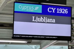 ΩΡΑ 10:21 πέταξε τώρα η αποστολή για Σλοβενία (ΦΩΤΟΣ)