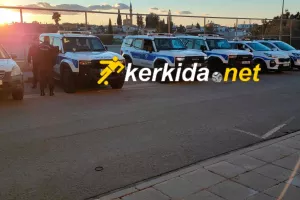(Φώτος Kerkida) Πήρε τα μέτρα της η Αστυνομία 