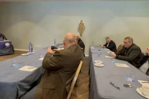 (Φώτος) Η συνάντηση Προέδρων με Μεσίνα 