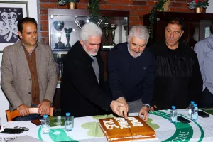 Η κοπή της βασιλόπιττας των παλαιμάχων (Βίντεο-Φώτος)