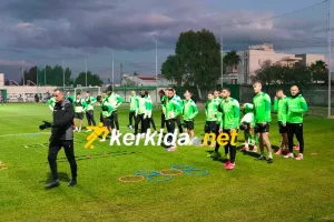 (Βίντεο/Φώτος) Το Kerkida.net στην προπόνηση της Ομόνοιας