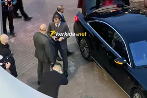 (ΦΩΤΟΣ Kerkida) Άφιξη Τσέφεριν για το Τσέλιε-ΑΠΟΕΛ