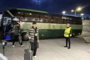 (Φώτος Kerkida) Έφτασε στη Λεμεσό η Ομόνοια