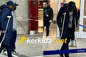 Αμπάνια/ Ολική ρήξη πρόσθιου χιαστού και κάκωση έσω πλαγίου συνδέσμου