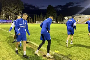 Το Kerkida στην προπόνηση του ΑΠΟΕΛ (φώτος/βίντεο)