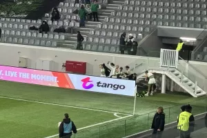 (Βίντεο/Φώτος Kerkida) Show από τις μαζορέτες του Άρη... παρά το κρύο!