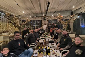 Δείπνο σε εξαιρετικό κλίμα