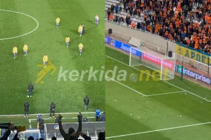Μετά τον αποκλεισμό/Αποδοκίμασαν τους παίκτες τους οι ΑΠΟΕΛίστες (Βίντεο Kerkida)