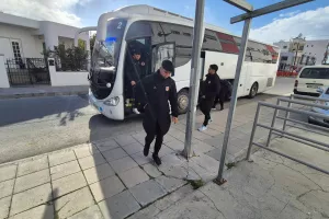 (ΦΩΤΟΣ) Η άφιξη της Καρμιώτισσας 