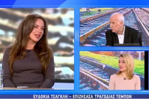 Συγκλονίζει η Ευδοκία – «Επέζησα από ένα βαγόνι που κάηκε (βίντεο)
