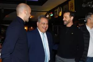 (Φώτος) Δείπνο στους εκπροσώπους ομάδων Γ΄Κατηγορίας