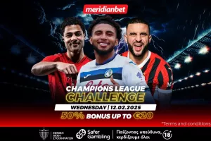 Champions League Challenge: Μάχη για τα εισιτήρια των «16» – 50% μπόνους στην βραδιά των αστέρων!  