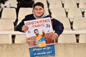 (Φώτος) Ο κόσμος του ΑΠΟΕΛ με Celje